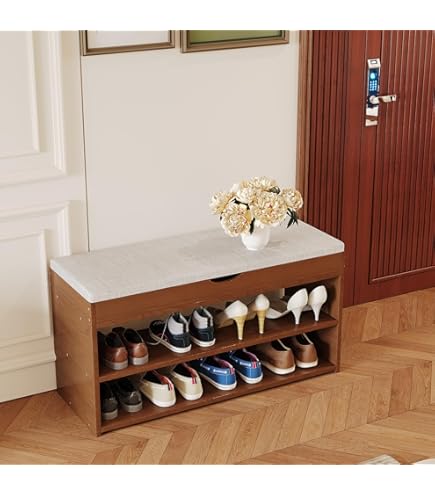 Amazon.co.jp: NexPon 玄関ベンチ スツール 収納スツール 玄関収納 靴